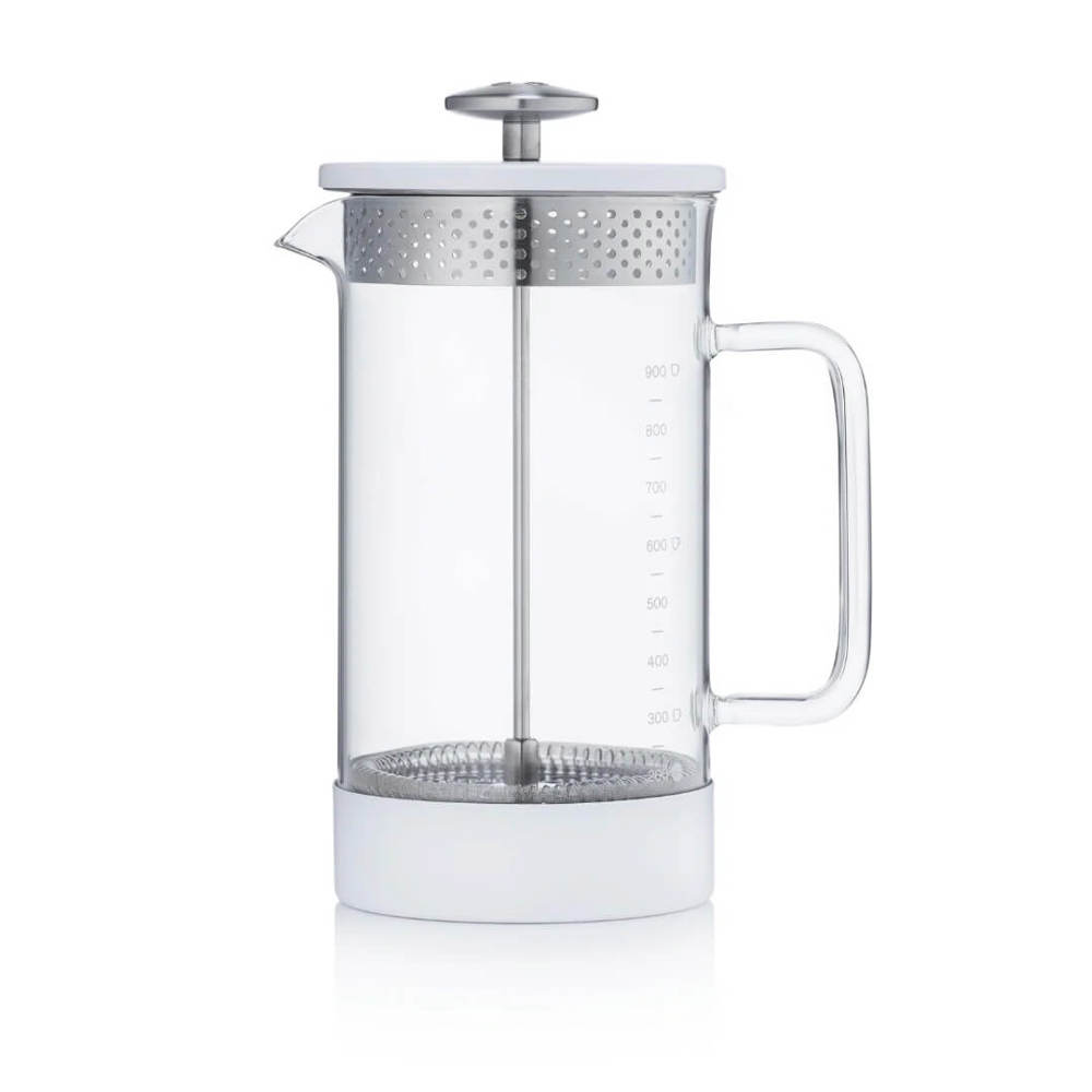 Barista & Co White Core Coffee Press